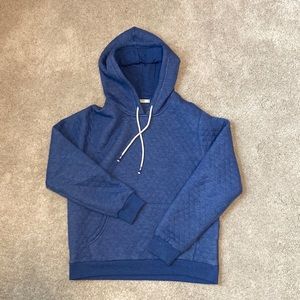 Marine Layer Quilted Hoodie Small